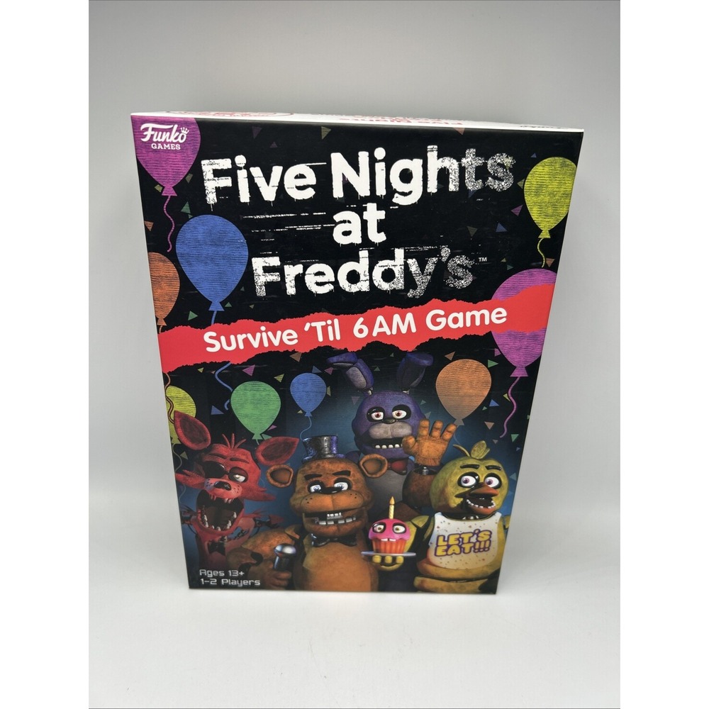 Funko Games Five Nights at Freddy's Survive 'Til 6 AM FNAF Board Game 51761 2020
